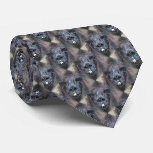 Cravate Black Llama Face