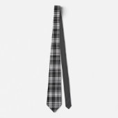 Cravate Black Plaid (Devant)