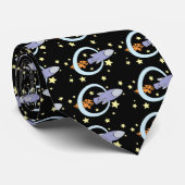 Cravate Black Rocket Kids Retro Space (Roulé)