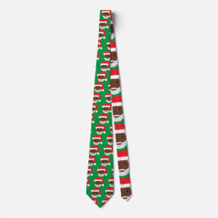Cravate black santa claus emoji