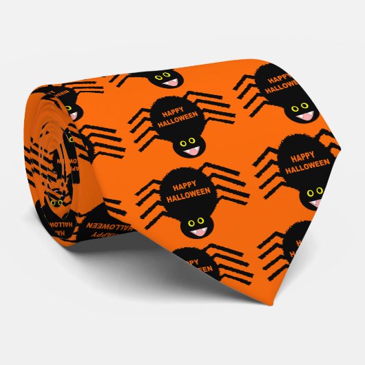 Cravate Black Spider (Roulé)