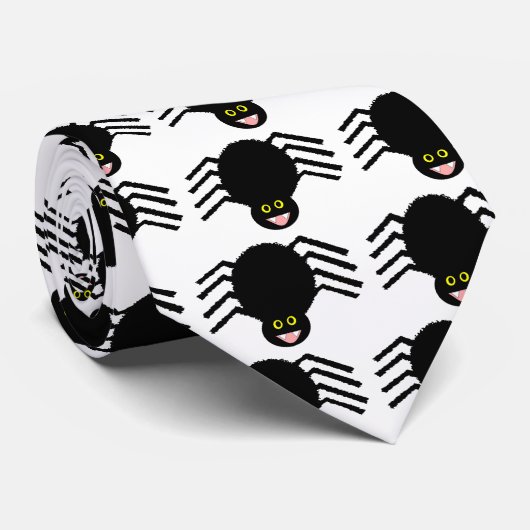 Cravate Black Spider (Roulé)