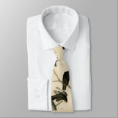 Cravate Black Warrior (Buse à queue rouge) d'Audubon Birds (Attaché)