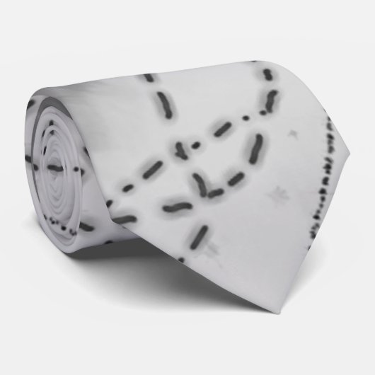 Cravate Black & White Abstract Vortex (Roulé)
