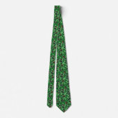 Cravate Blackberry en vert (Dos)