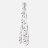 Cravate blanc (Dos)