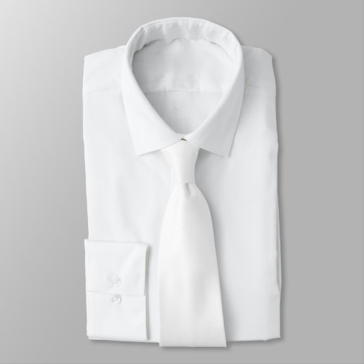Cravate blanc (Attaché)
