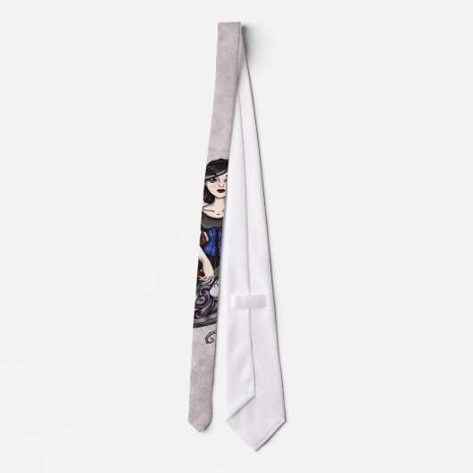 Cravate Blanc II de neige (Dos)