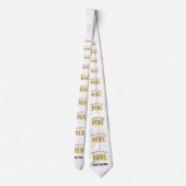 CRAVATE BLANC PERSONNALISABLE MODERNE DE MARQUE VÉRIFIÉ ST (Dos)
