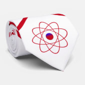 Cravate blanche Atom (Roulé)