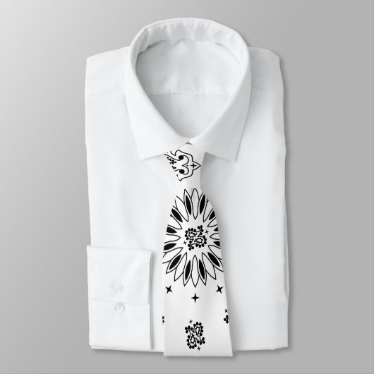 Cravate blanche de Bandana (Attaché)