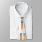 Cravate blanche de crayon (Attaché)