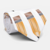 Cravate blanche de crayon (Roulé)