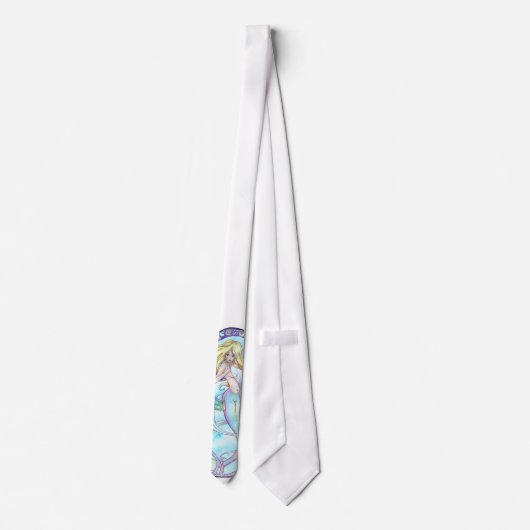 Cravate blanche de première vague (Dos)