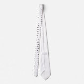 Cravate blanche et noire de wagon couvert (Dos)