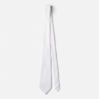 Cravate blanche simple