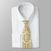 Cravate Blason de la famille Fleur De Lis (Attaché)
