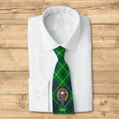 Cravate Blason du clan Duncan sur tartan