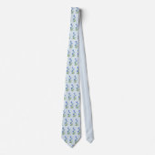 Cravate Blaue Blumen (Devant)