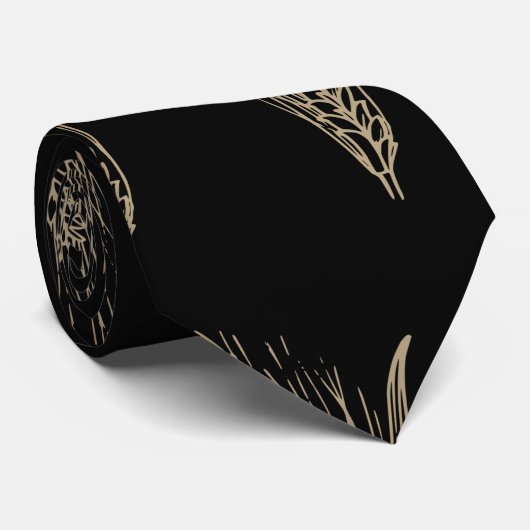 Cravate Blé de Saskatchewan (Roulé)