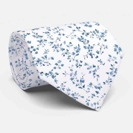 Cravate Bleu (Roulé)