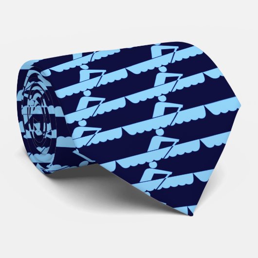 Cravate Bleu (Roulé)