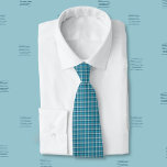 Cravate bleu<br><div class="desc">Une joyeuse cravate de motif bleu plaid. Portez-le n'importe quel jour ou pour des événements spéciaux. © ArianeC Illustrations-Tous droits réservés</div>