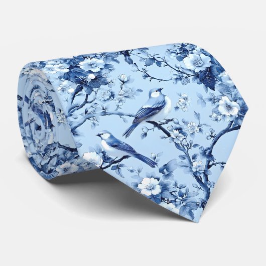 Cravate Bleu (Roulé)