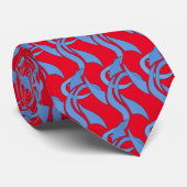 Cravate bleu clair Pizzazz (Roulé)
