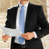 Cravate Bleu classique