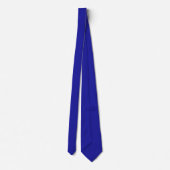 Cravate Bleu Cobalt (Dos)