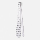 Cravate Bleu de Cessna 172 Skyhawk (Devant)