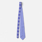 Cravate Bleu de dentelle en céramique de Grèce (Dos)