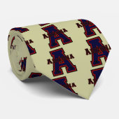Cravate Bleu de l'Arizona "A" (Roulé)