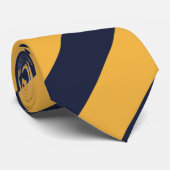 Cravate Bleu de l'or et de la marine (Roulé)