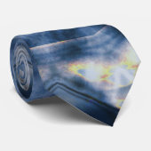 Cravate bleu denim (Roulé)