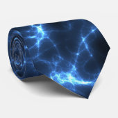 Cravate Bleu électrique (Roulé)