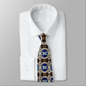 Cravate Bleu élégant (Attaché)