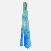 Cravate Bleu et vert (Dos)