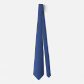 Cravate Bleu foncé simple (Devant)
