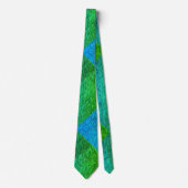 CRAVATE BLEU GREEN CUIT (Devant)