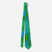 CRAVATE BLEU GREEN CUIT (Dos)