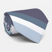 Cravate Bleu-gris (Roulé)