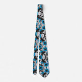 Cravate Bleu noir (Dos)