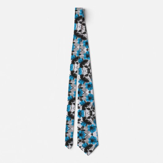 Cravate Bleu noir (Dos)