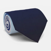 Cravate Bleu Ombre (Roulé)