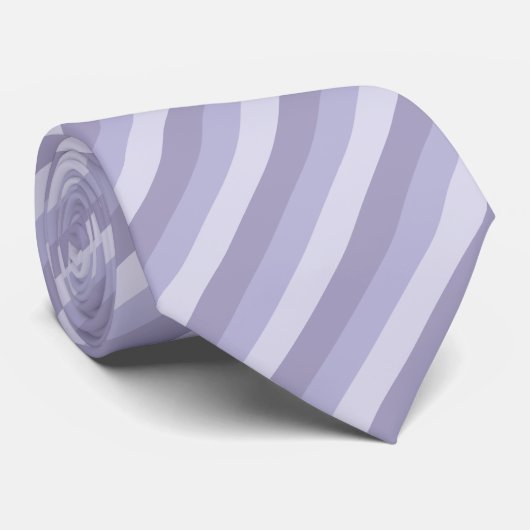 Cravate Bleu Ombre rayé (Roulé)