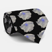 Cravate bleu Petunia (Roulé)