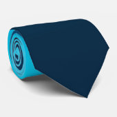 Cravate Bleu rayé (Roulé)