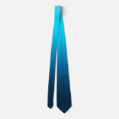 Cravate Bleu rayé (Dos)